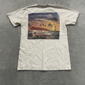 In N Out Burger California Tee Tshirt Unisex Small White Classic Cars Logo Y2K